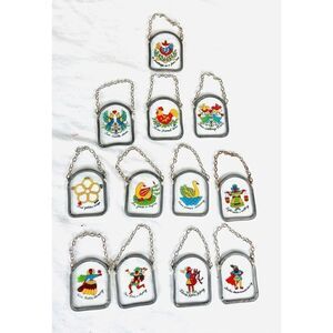 New in Box Vintage Carol Wright Gifts Twelve Days of Christmas Hanging Decor